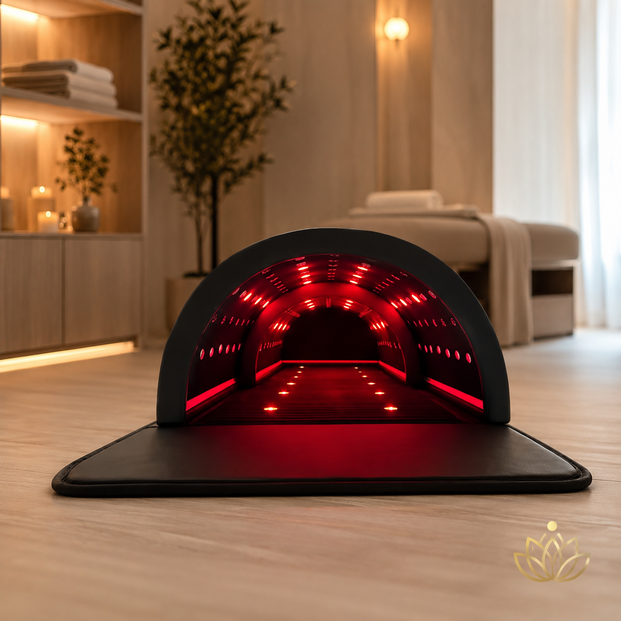 Far-Infrared Home Sauna Dome: Luxury Full-Body Spa & Recovery Pod | GlowLab