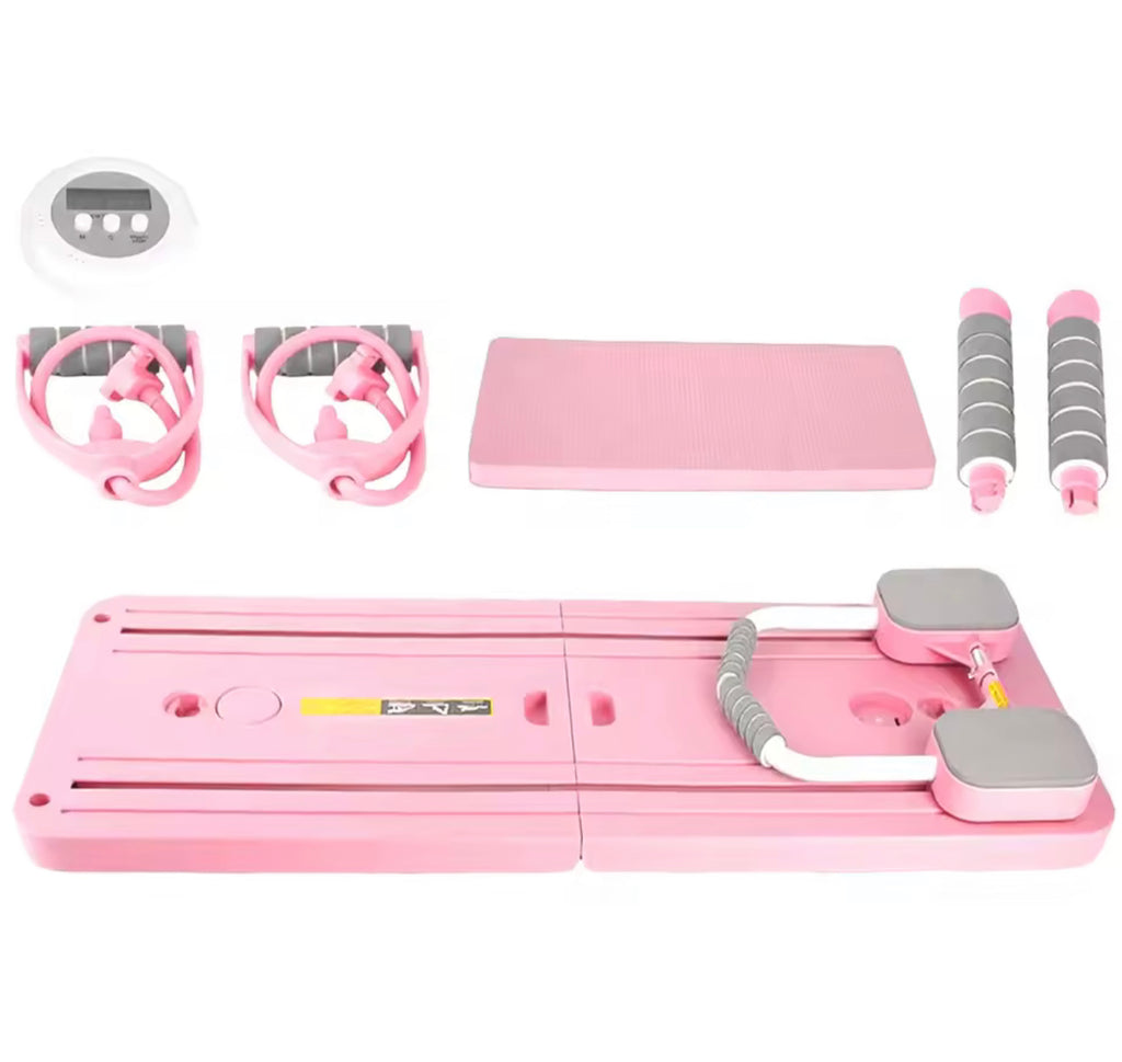 GlowLab Sculpt Pilates Board™ At Home Full Body Toning System Get a Flat Stomach Snatched Waist & Transform Your Body at Home