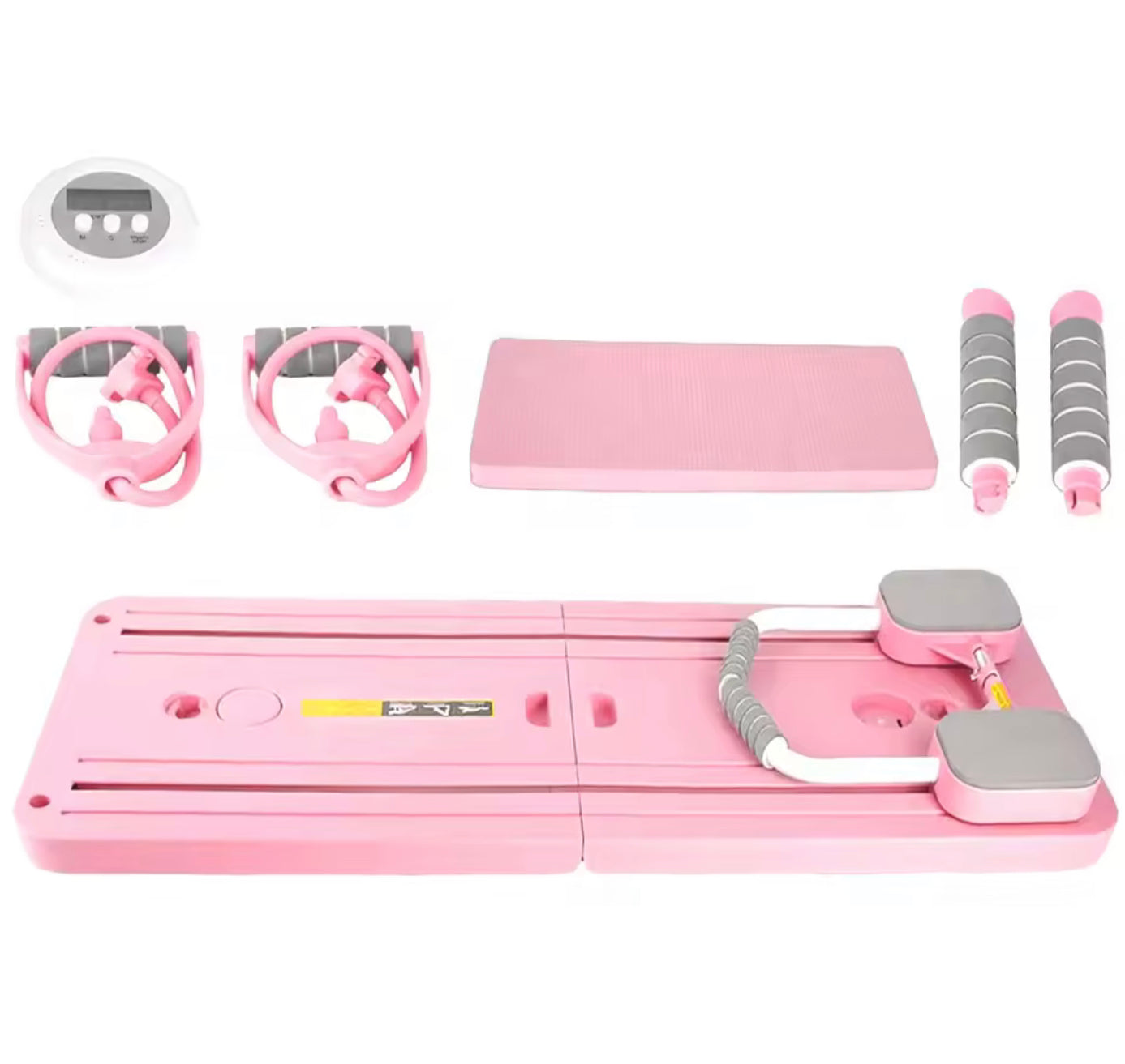 GlowLab Sculpt Pilates Board™ At Home Full Body Toning System Get a Flat Stomach Snatched Waist & Transform Your Body at Home