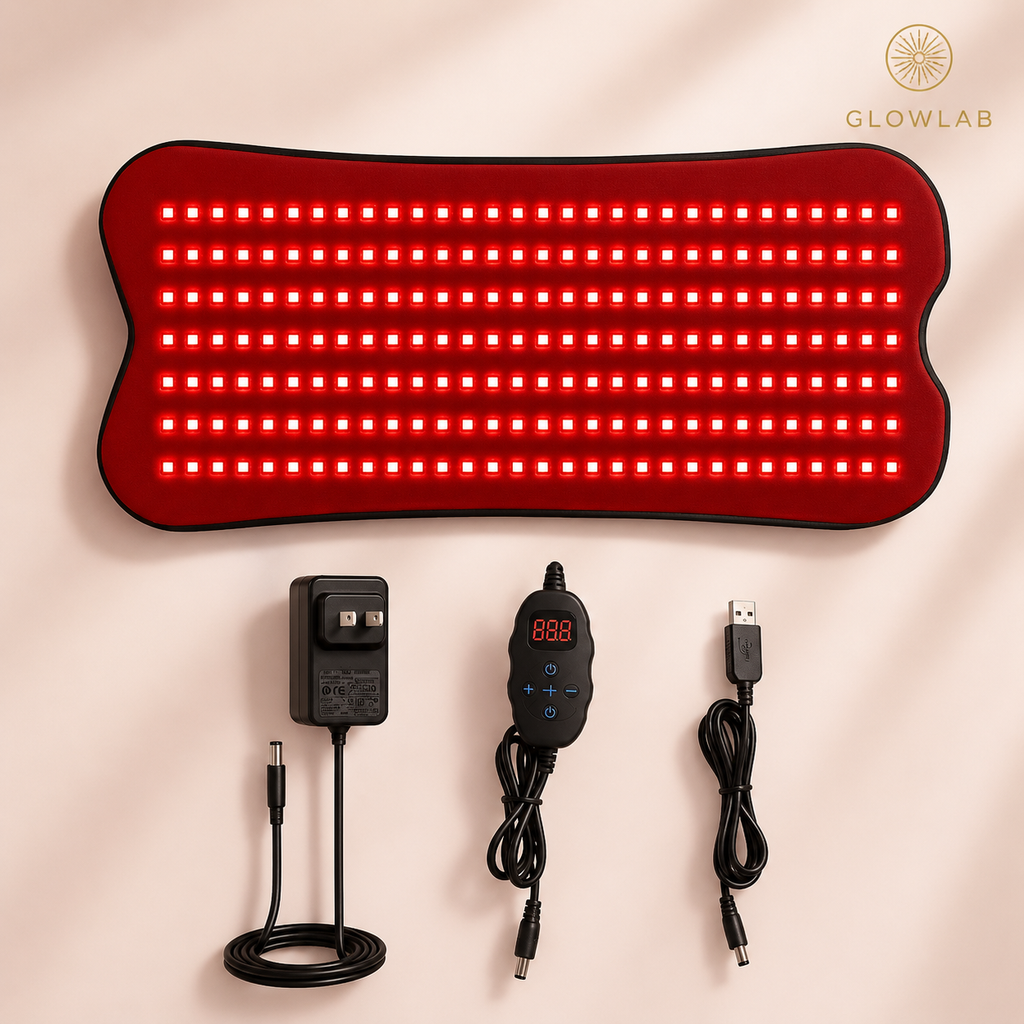 GlowLab™ Red Light Recovery Mat | Full Body Wellness & Recovery