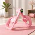 Inner Thigh Trainer with Counter At Home Pilates Leg Exerciser for Core Strength, Slim Thighs & Full Body Toning
